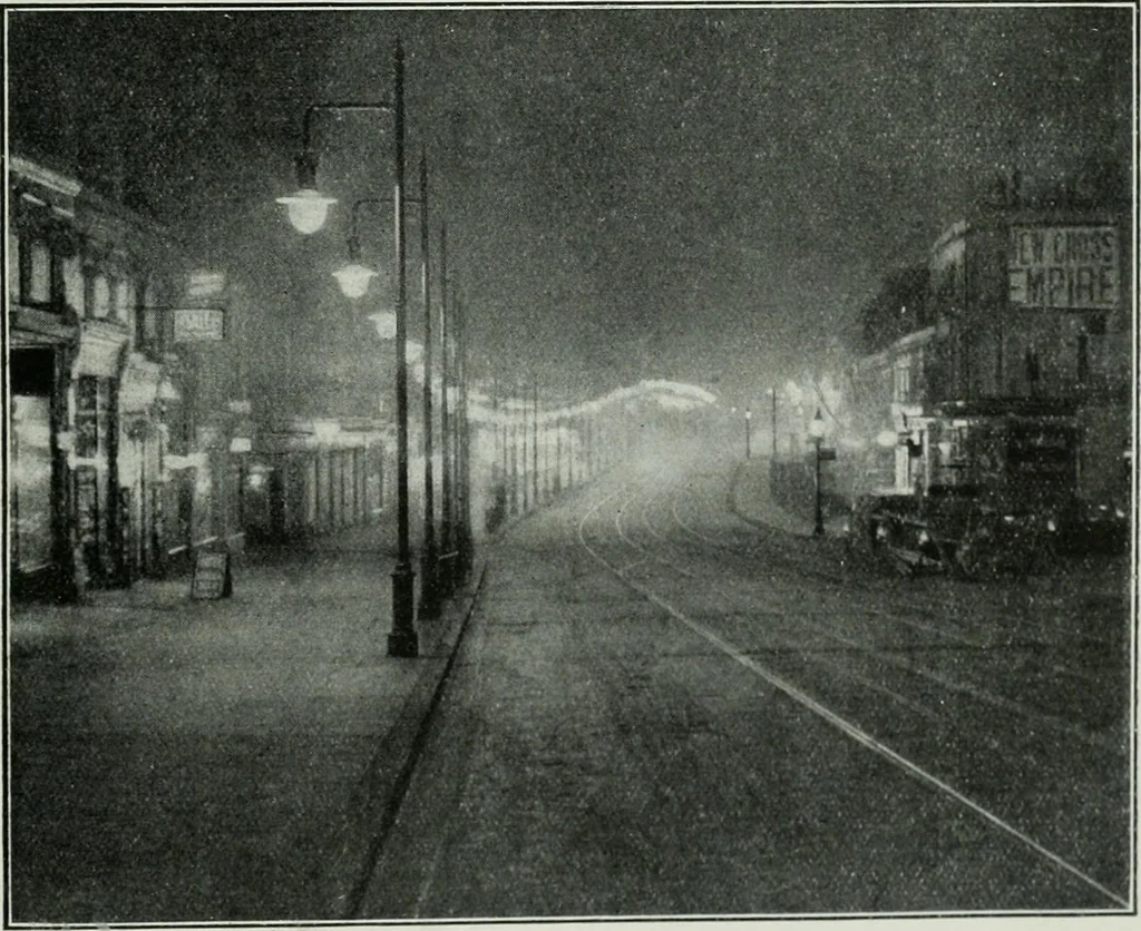 An illustration from Light and lighting, 1908, leaf 134
