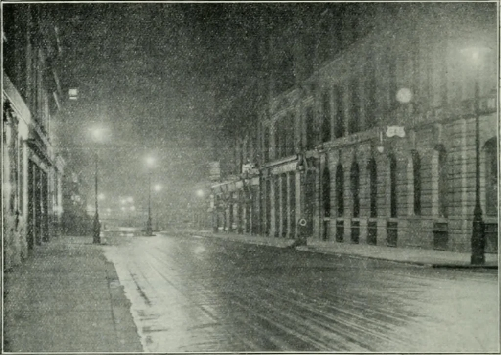 An illustration from Light and lighting, 1908, leaf 139