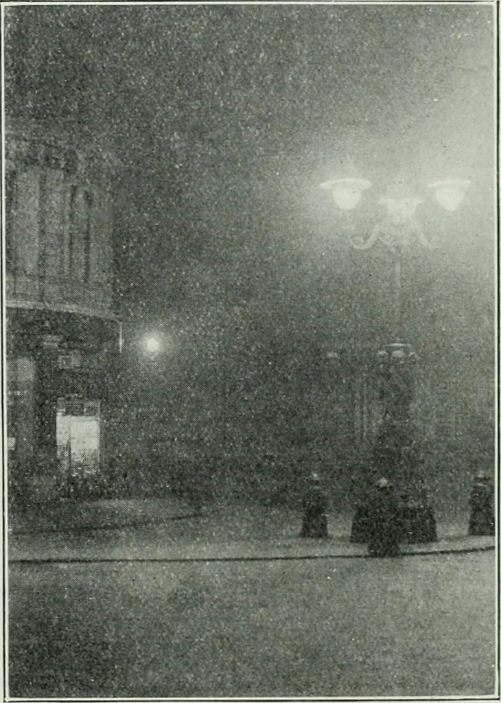 An illustration from Light and lighting, 1908, leaf 140