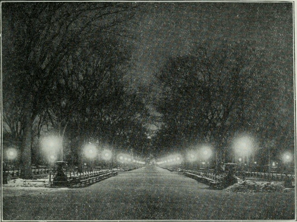 An illustration from Light and lighting, 1908, leaf 148