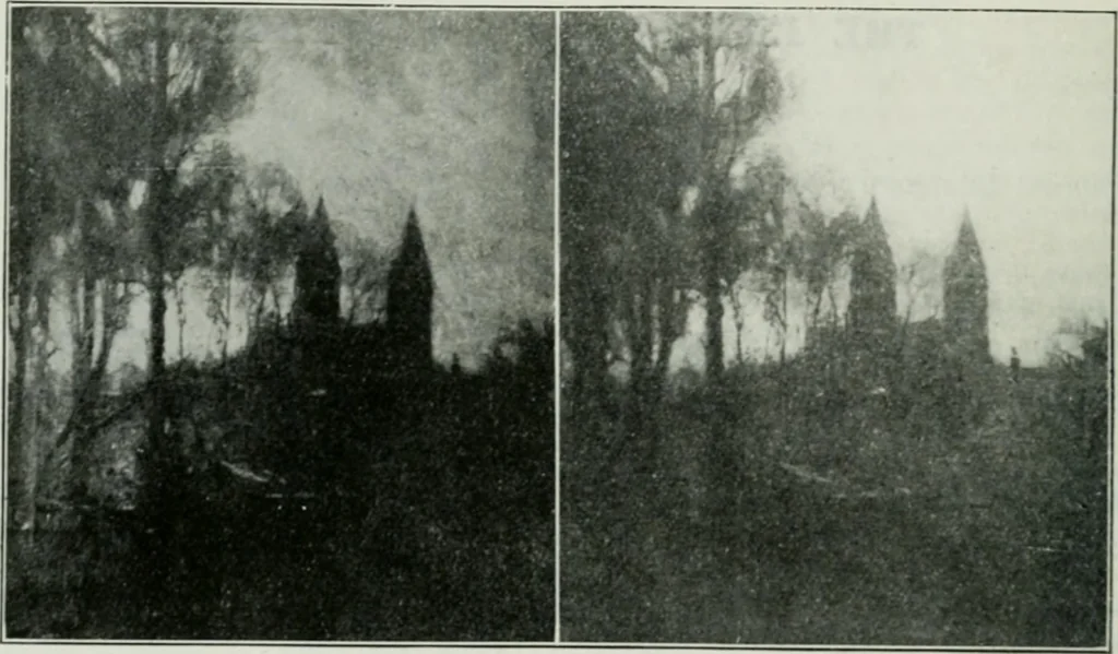 An illustration from Light and lighting, 1908, leaf 173