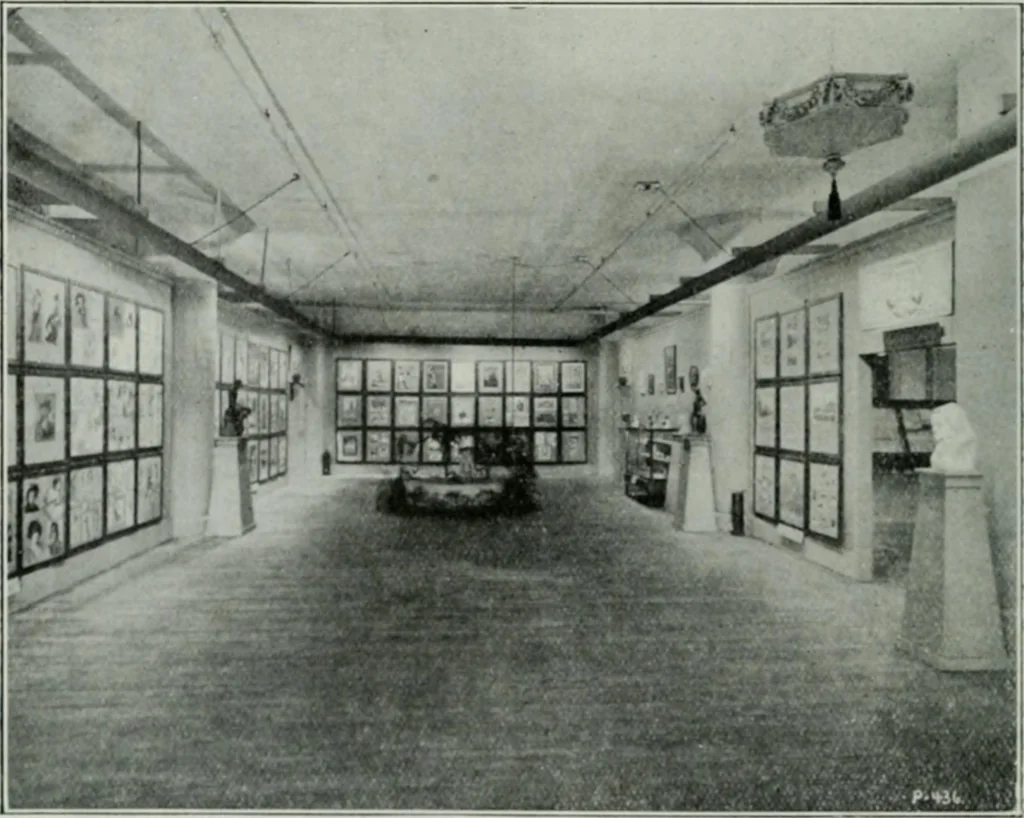 An illustration from Light and lighting, 1908, leaf 175