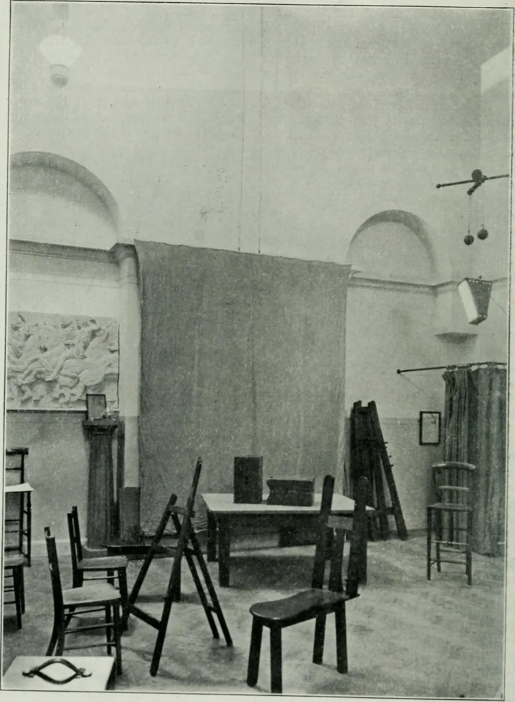 An illustration from Light and lighting, 1908, leaf 199