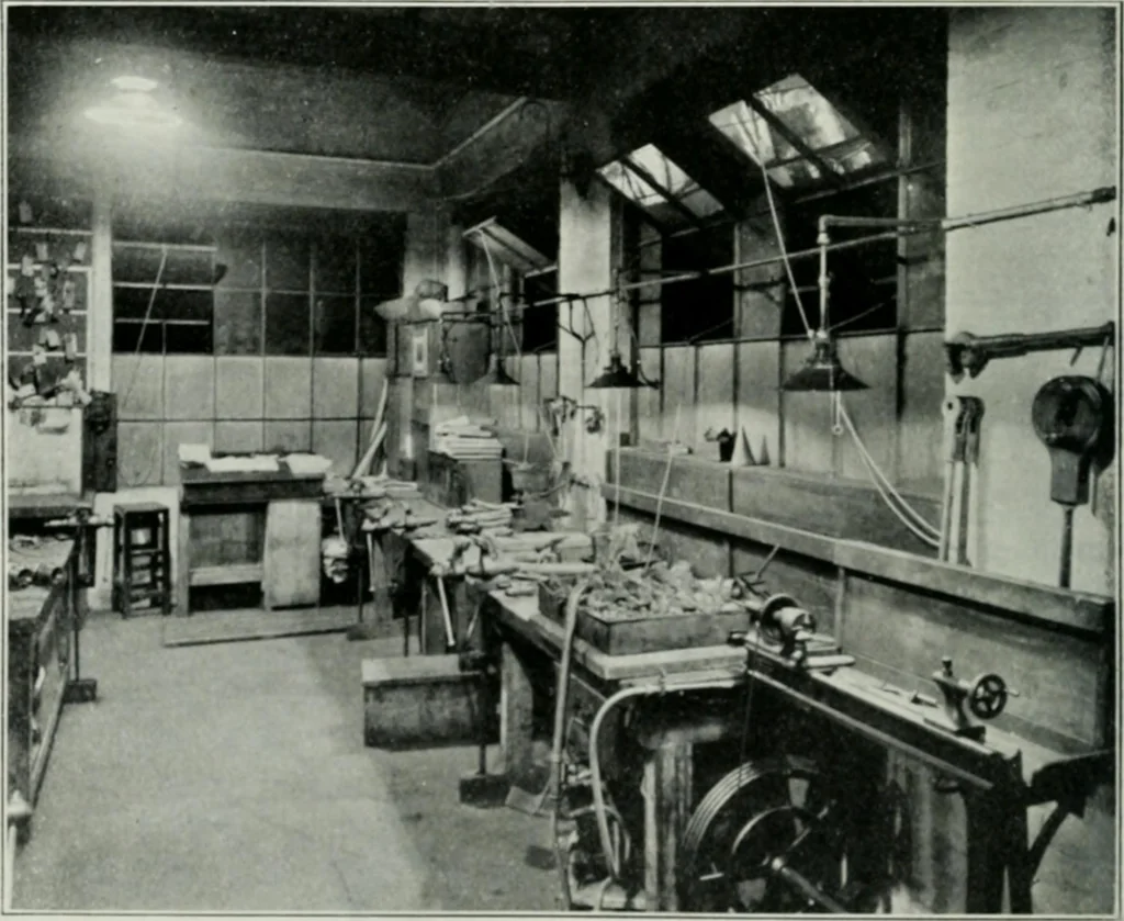 An illustration from Light and lighting, 1908, leaf 221