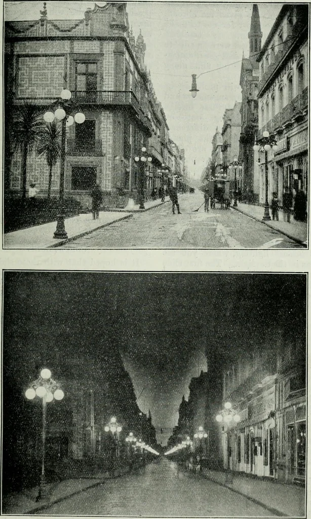 An illustration from Light and lighting, 1908, leaf 304