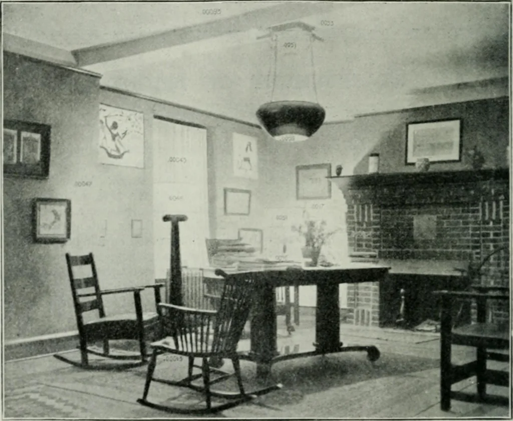 An illustration from Light and lighting, 1908, leaf 453
