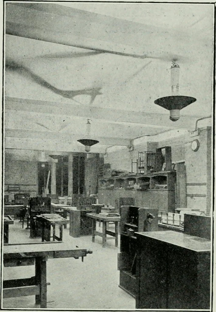 An illustration from Light and lighting, 1908, leaf 466