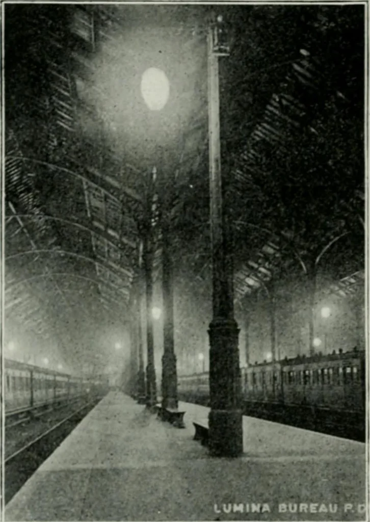 An illustration from Light and lighting, 1908, leaf 471