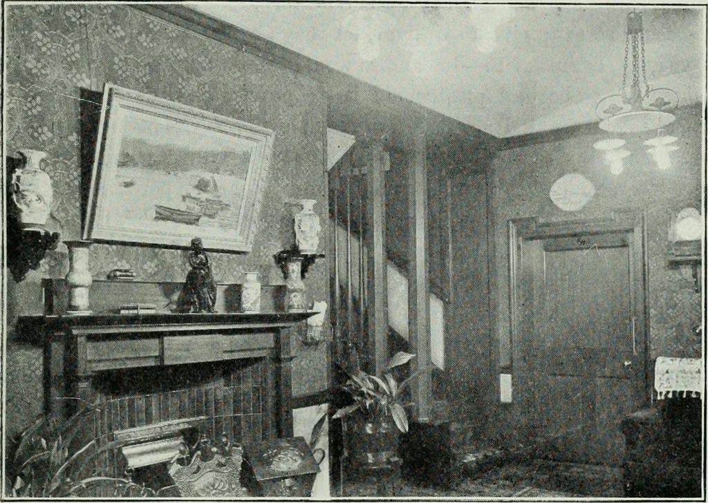 An illustration from Light and lighting, 1908, leaf 500