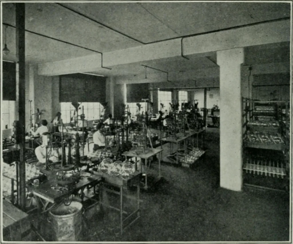 An illustration from Light and lighting, 1908, leaf 543
