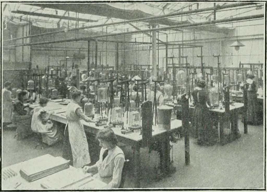 An illustration from Light and lighting, 1908, leaf 550