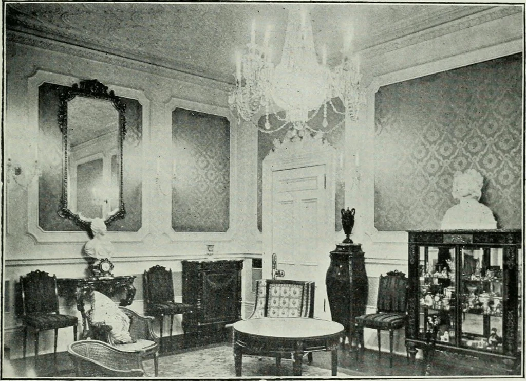An illustration from Light and lighting, 1908, leaf 568
