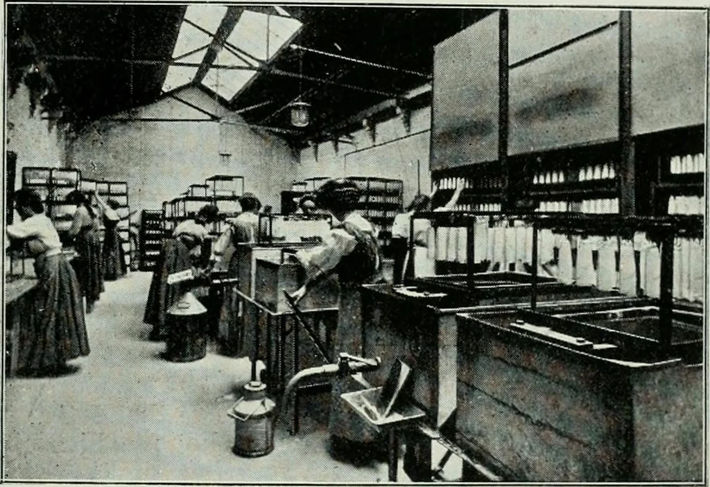 An illustration from Light and lighting, 1908, leaf 586