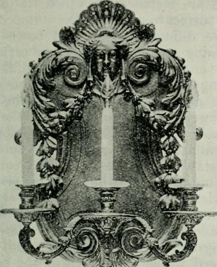 An illustration from Light and lighting, 1908, leaf 120