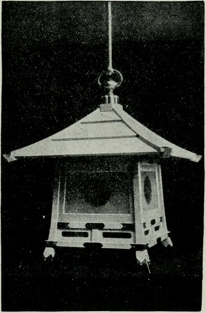 An illustration from Light and lighting, 1908, leaf 136
