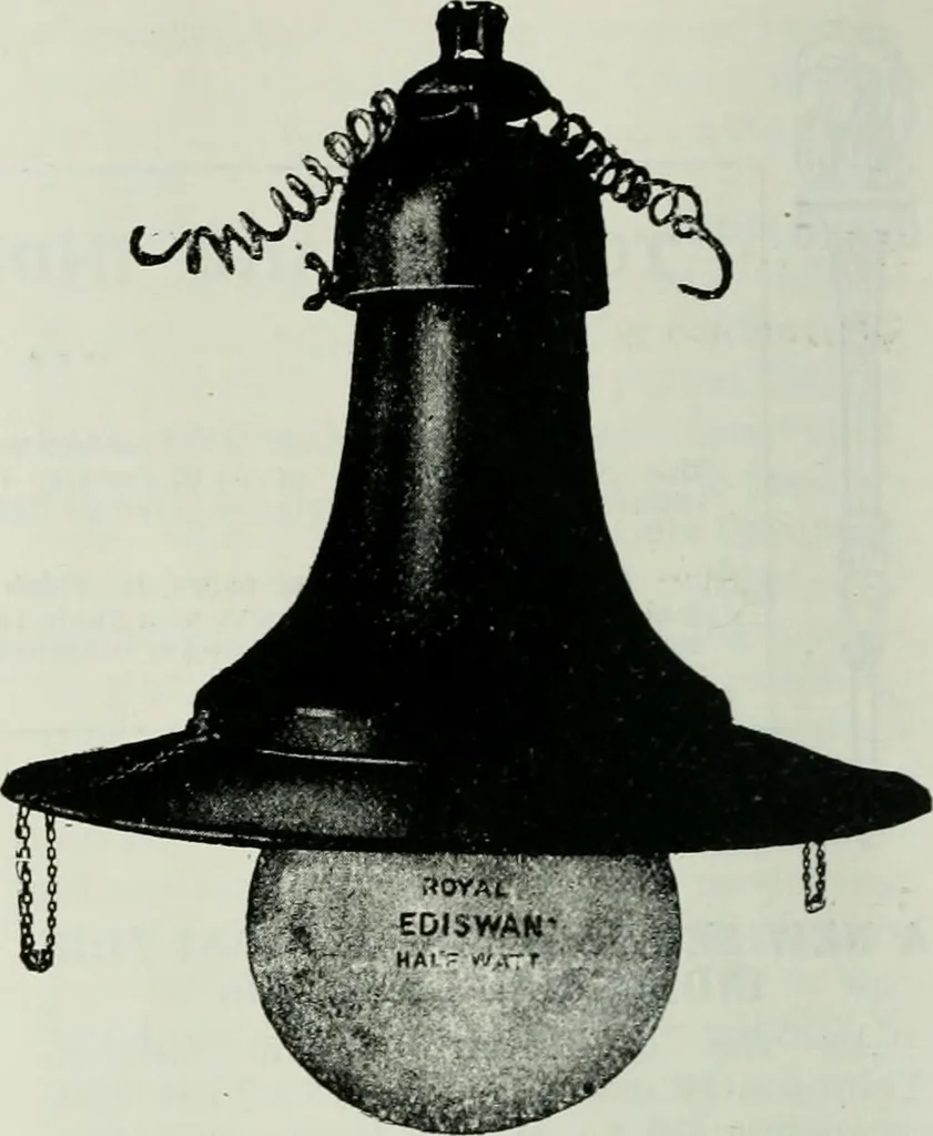 An illustration from Light and lighting, 1908, leaf 153