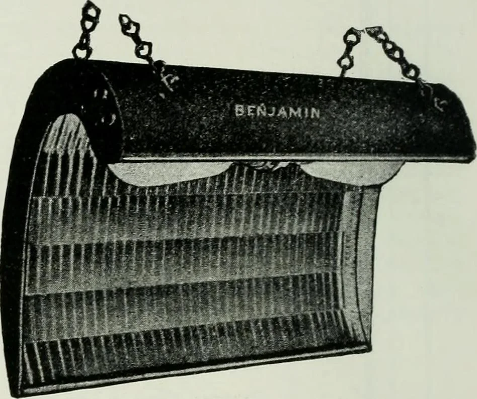 An illustration from Light and lighting, 1908, leaf 39