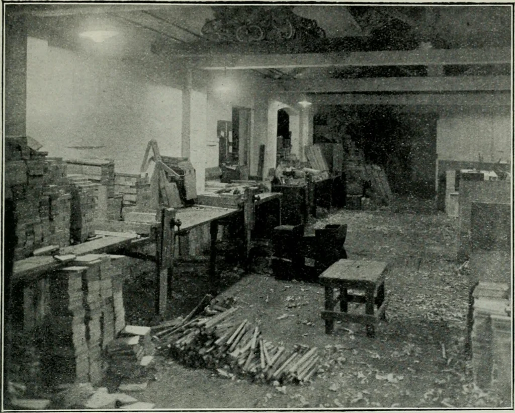 An illustration from Light and lighting, 1908, leaf 438