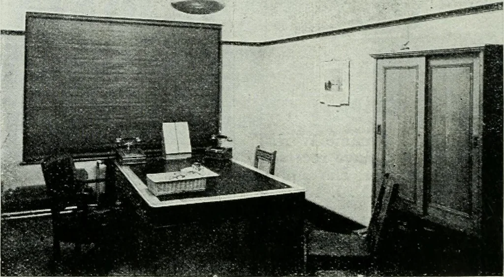 An illustration from Light and lighting, 1908, leaf 481