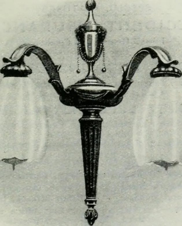 An illustration from Light and lighting, 1908, leaf 482