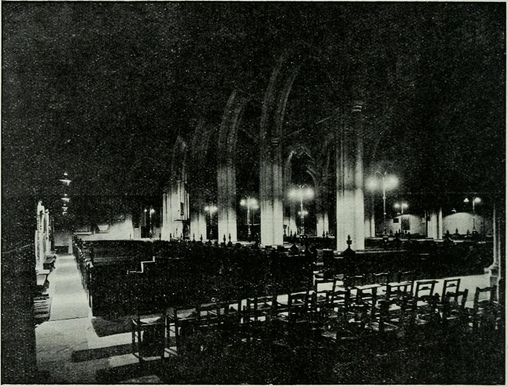 An illustration from Light and lighting, 1908, leaf 485