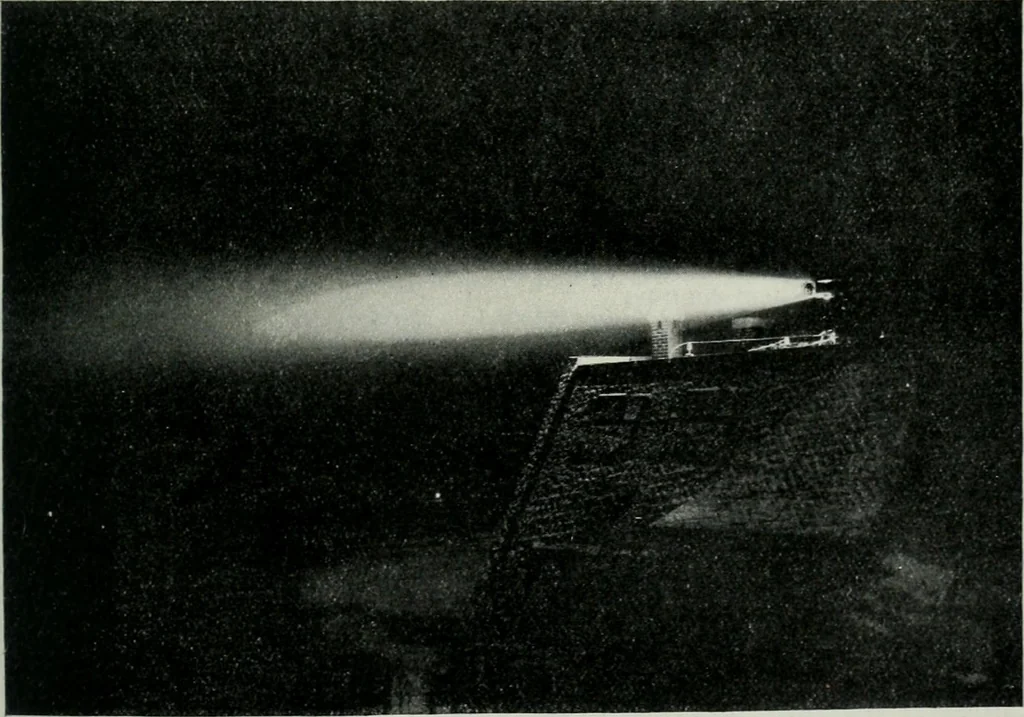 An illustration from Light and lighting, 1908, leaf 74