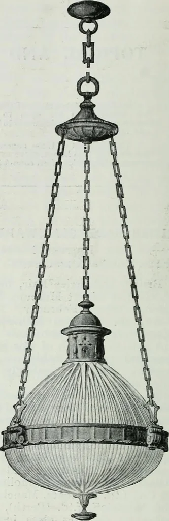 An illustration from Light and lighting, 1908, leaf 119
