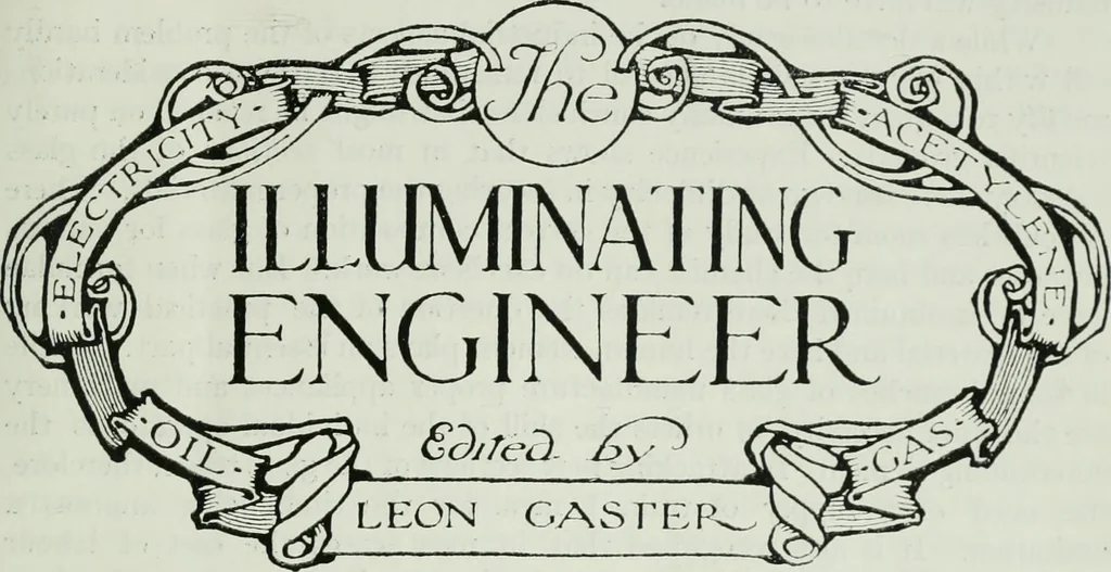 An illustration from Light and lighting, 1908, leaf 124