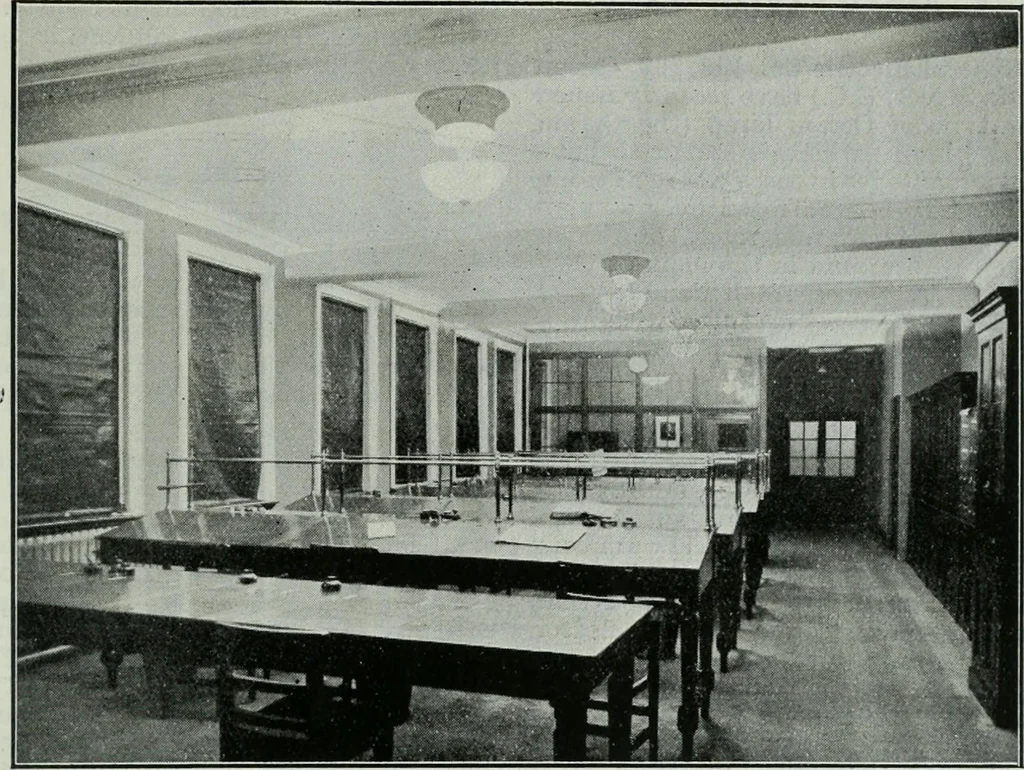 An illustration from Light and lighting, 1908, leaf 154