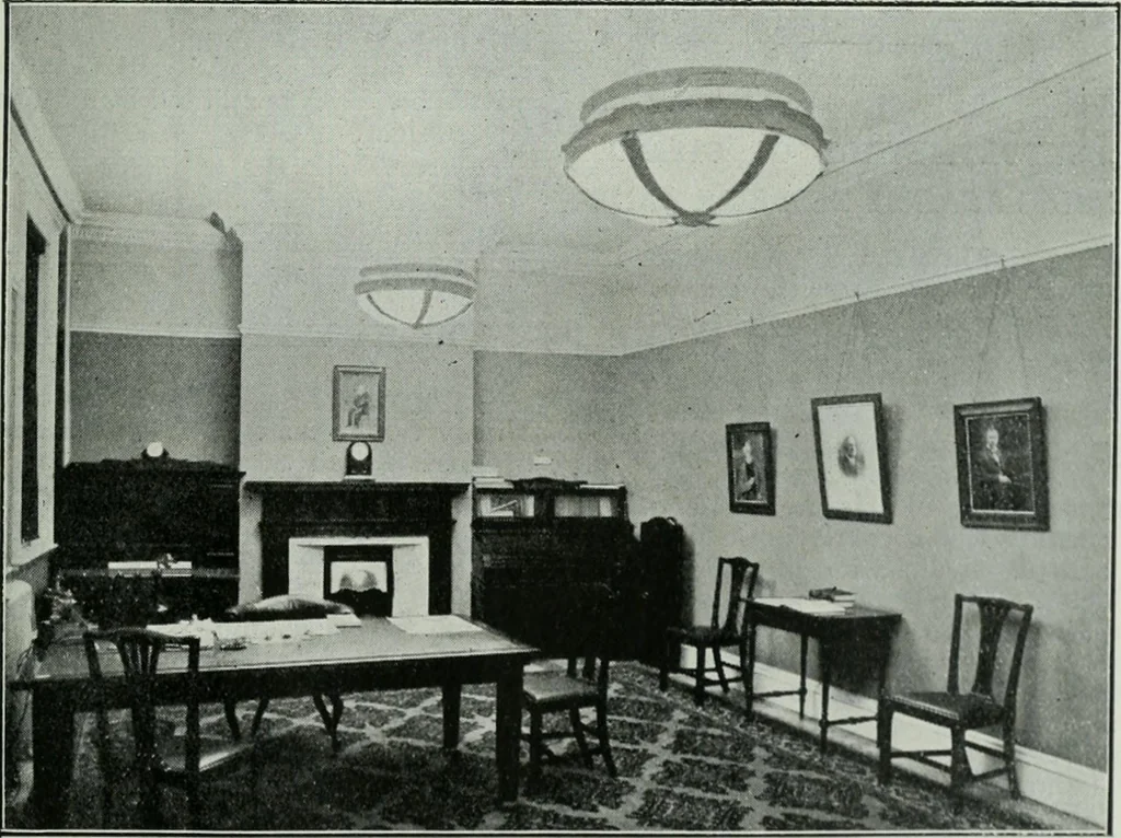 An illustration from Light and lighting, 1908, leaf 154