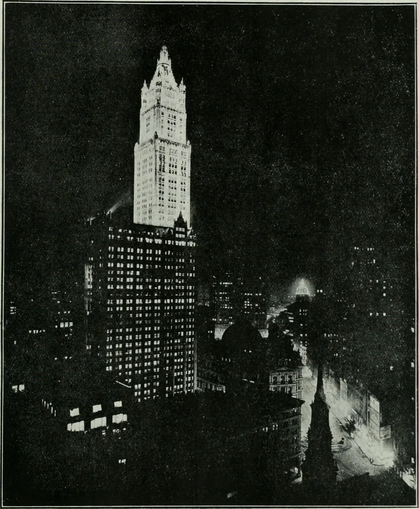 An illustration from Light and lighting, 1908, leaf 156