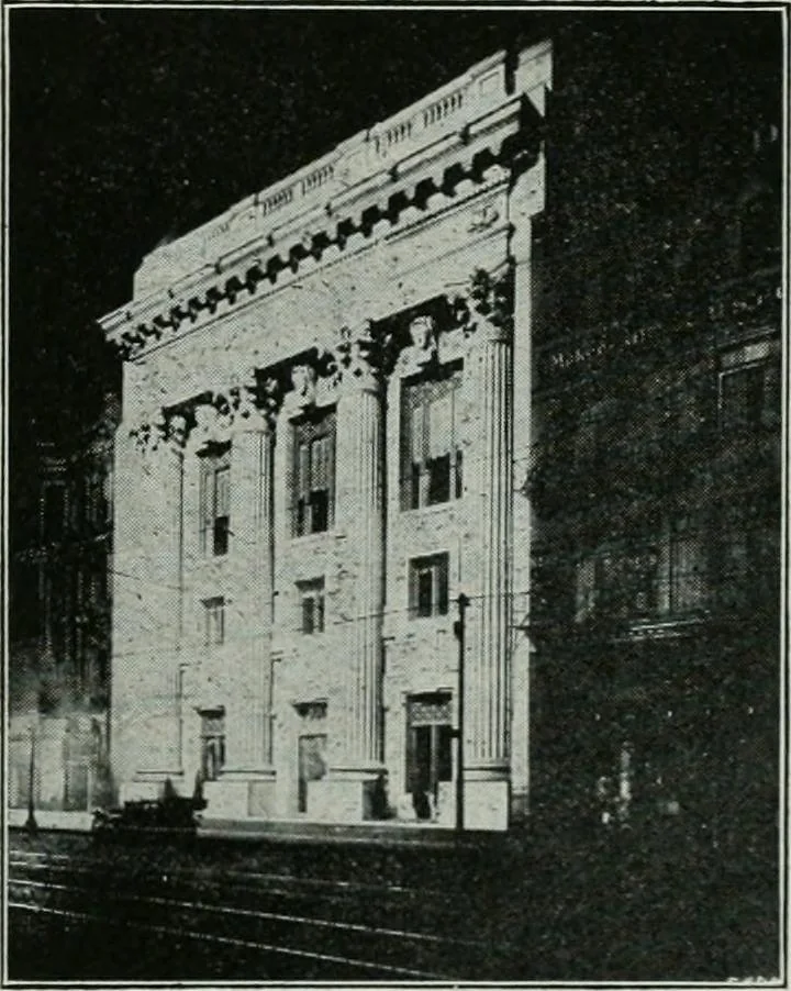 An illustration from Light and lighting, 1908, leaf 246