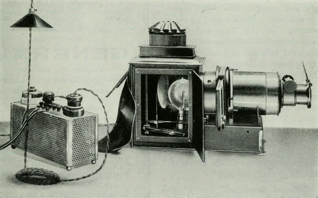 An illustration from Light and lighting, 1908, leaf 44