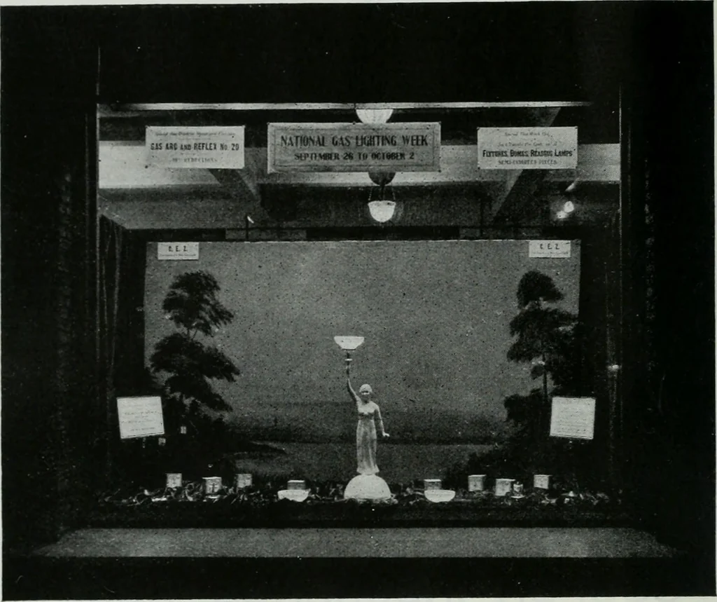 An illustration from Light and lighting, 1908, leaf 47