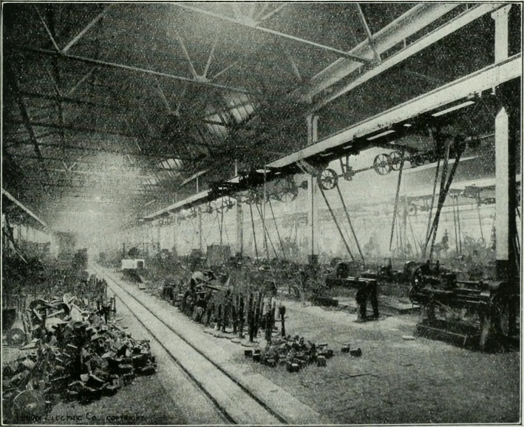An illustration from Light and lighting, 1908, leaf 58