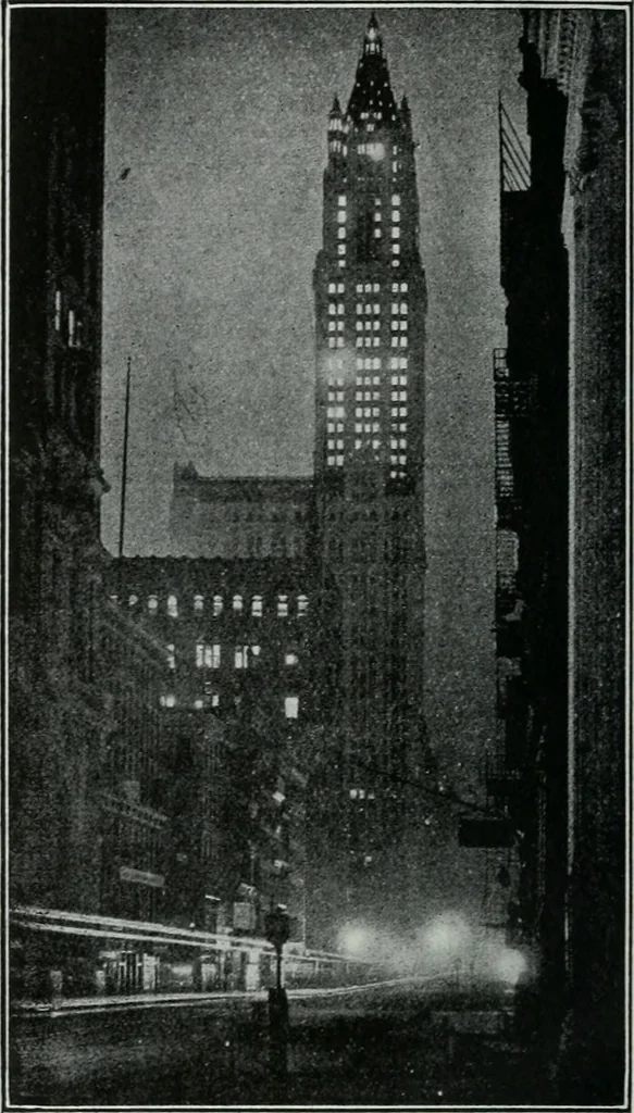 An illustration from Light and lighting, 1908, leaf 85