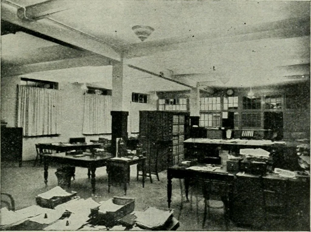 An illustration from Light and lighting, 1908, leaf 134