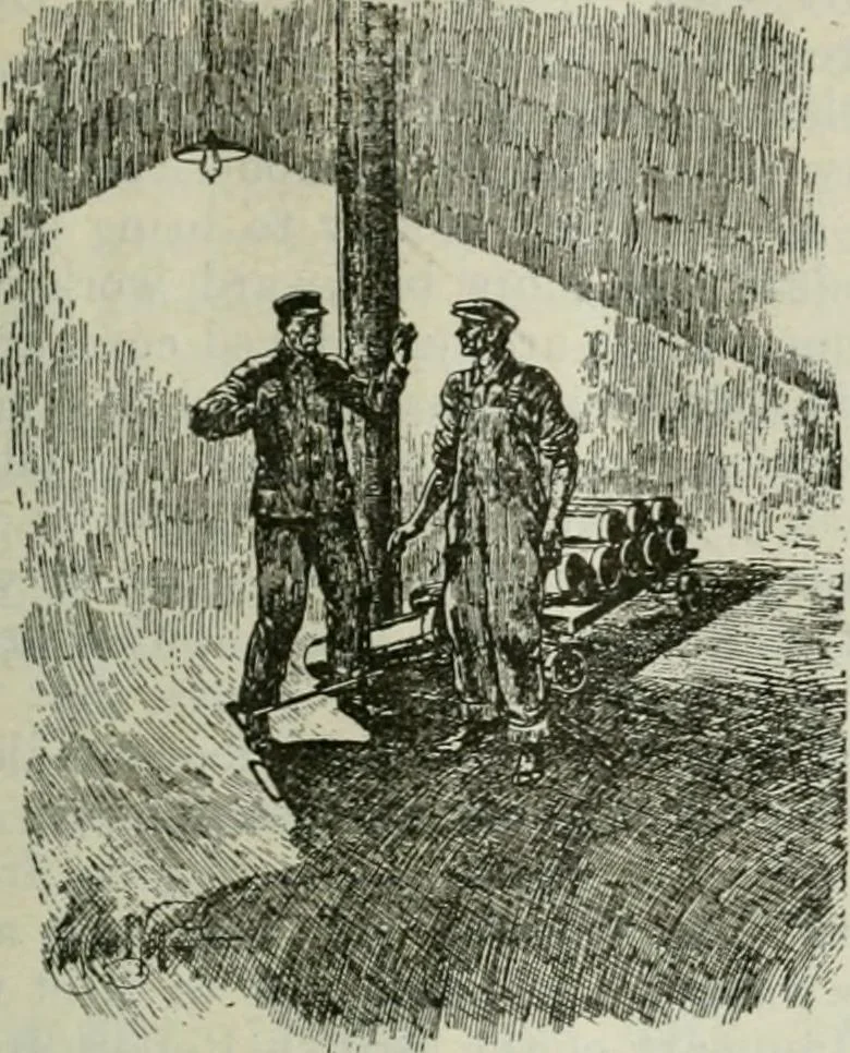 An illustration from Light and lighting, 1908, leaf 198