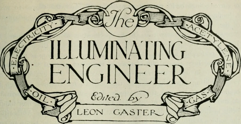An illustration from Light and lighting, 1908, leaf 46