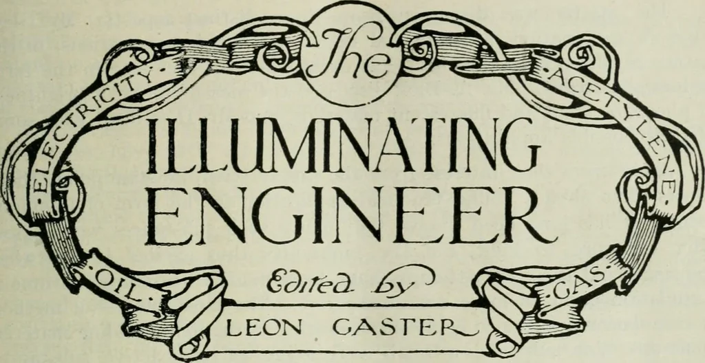 An illustration from Light and lighting, 1908, leaf 78