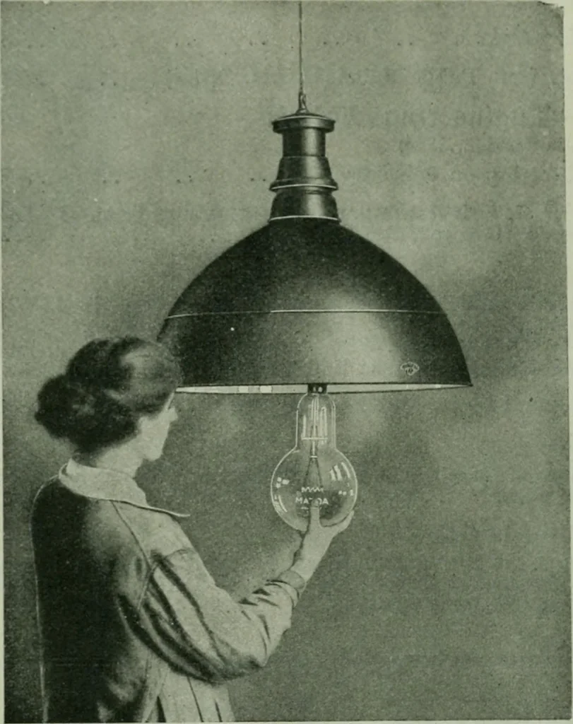 An illustration from Light and lighting, 1908, leaf 111