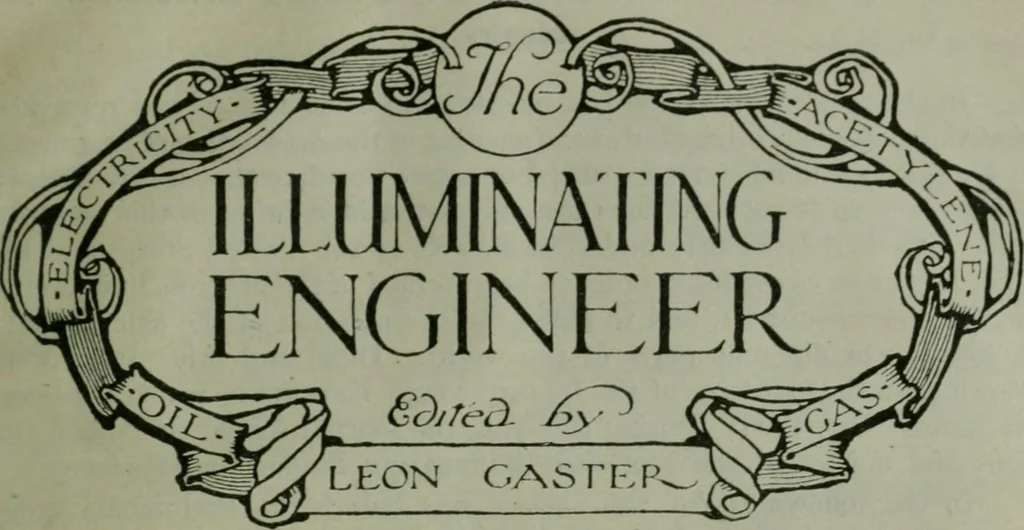 An illustration from Light and lighting, 1908, leaf 12