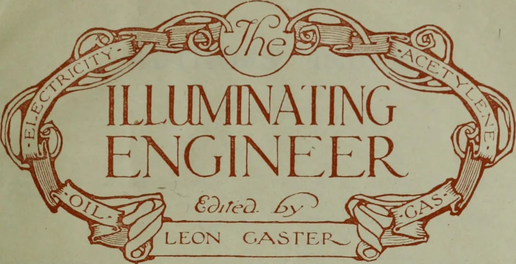 An illustration from Light and lighting, 1908, leaf 4