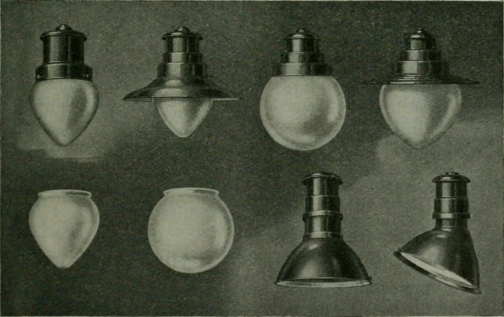 An illustration from Light and lighting, 1908, leaf 72