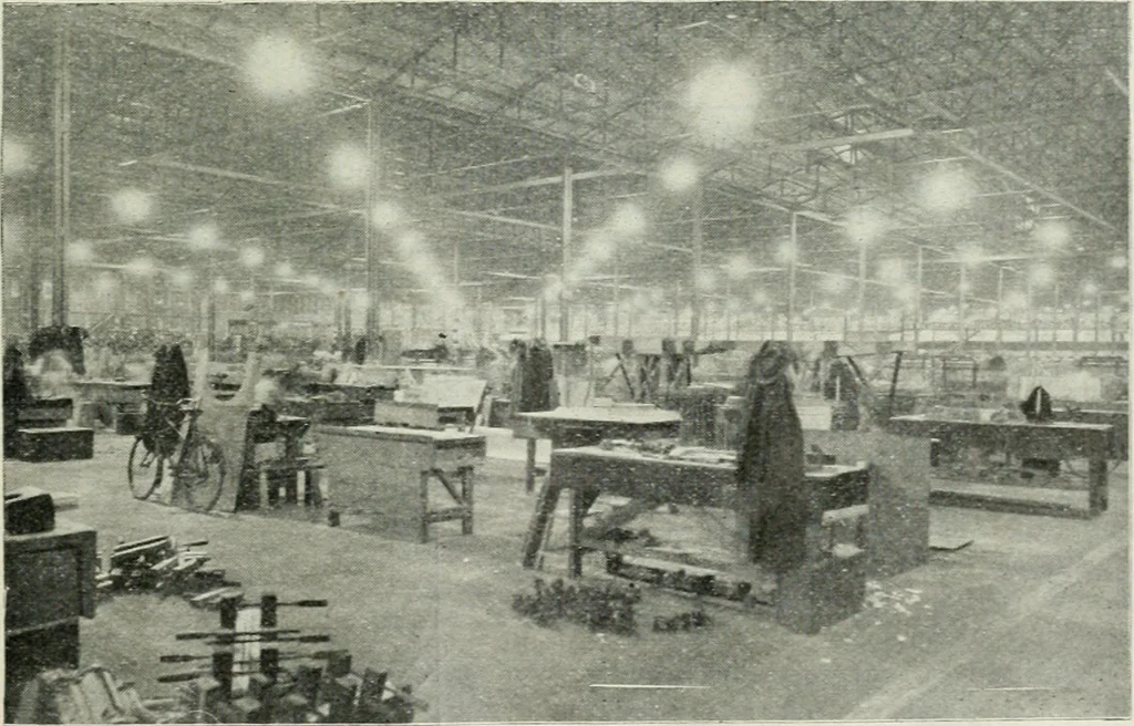 An illustration from Light and lighting, 1908, leaf 166