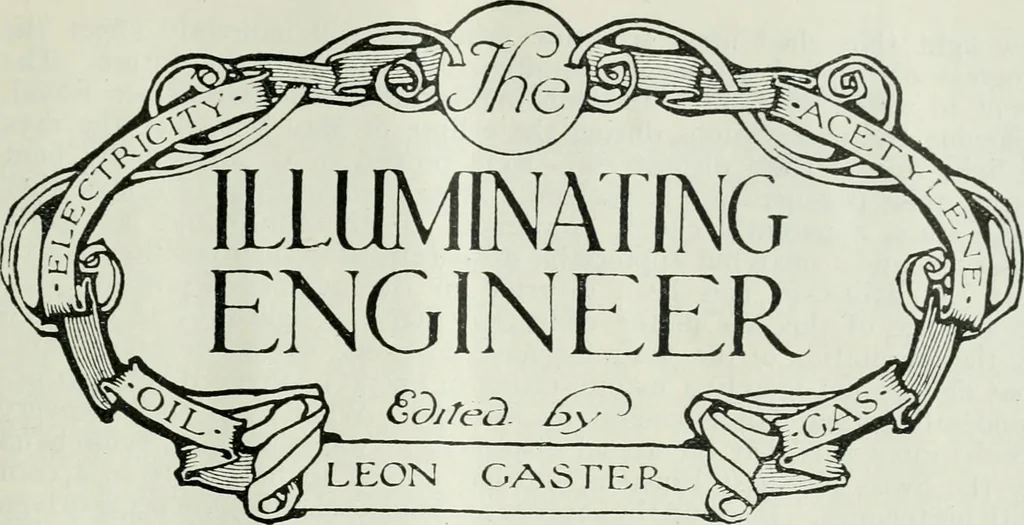 An illustration from Light and lighting, 1908, leaf 290