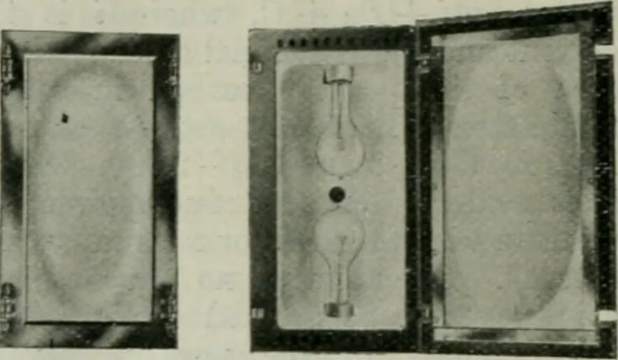 An illustration from Light and lighting, 1908, leaf 349