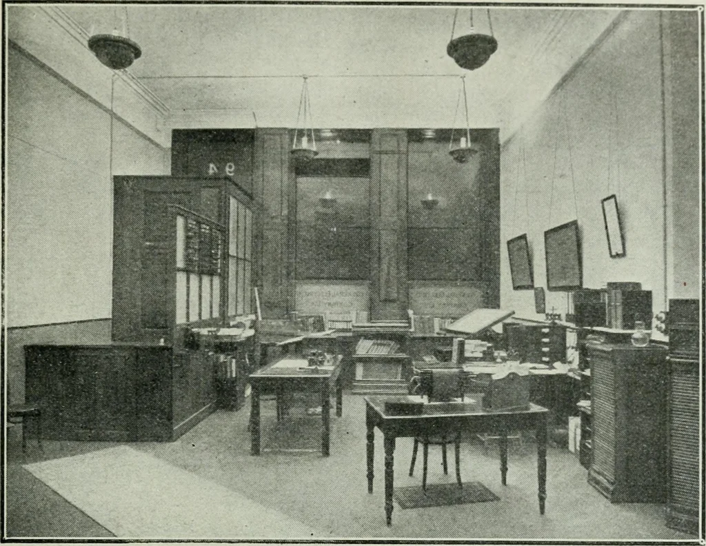An illustration from Light and lighting, 1908, leaf 46