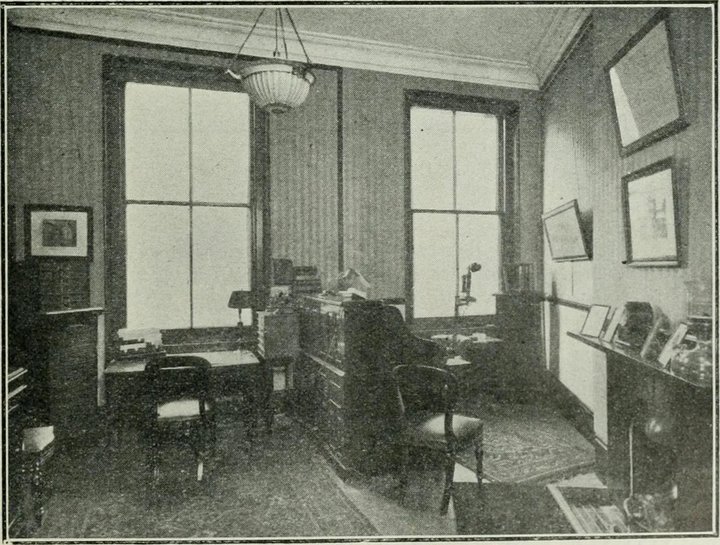 An illustration from Light and lighting, 1908, leaf 46