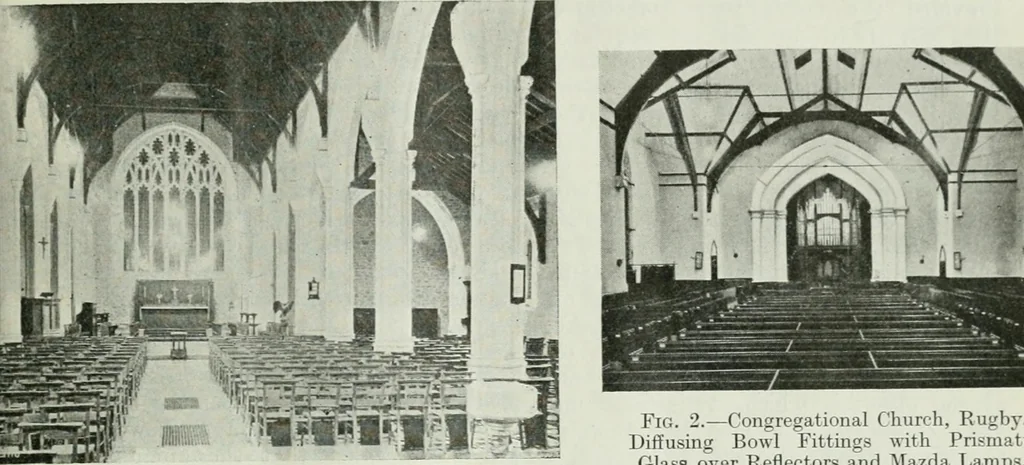 An illustration from Light and lighting, 1908, leaf 170